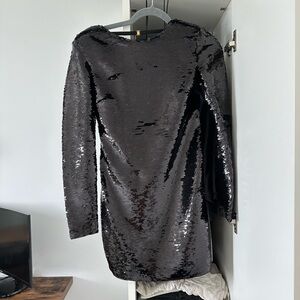 Frame sequence black dress - worn once!